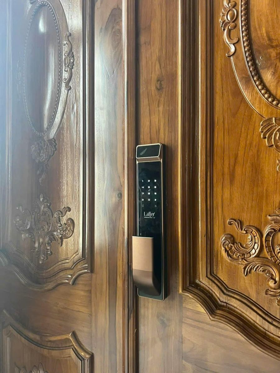 Khóa Vân Tay Cửa Gỗ Cao Cấp Tại HCM