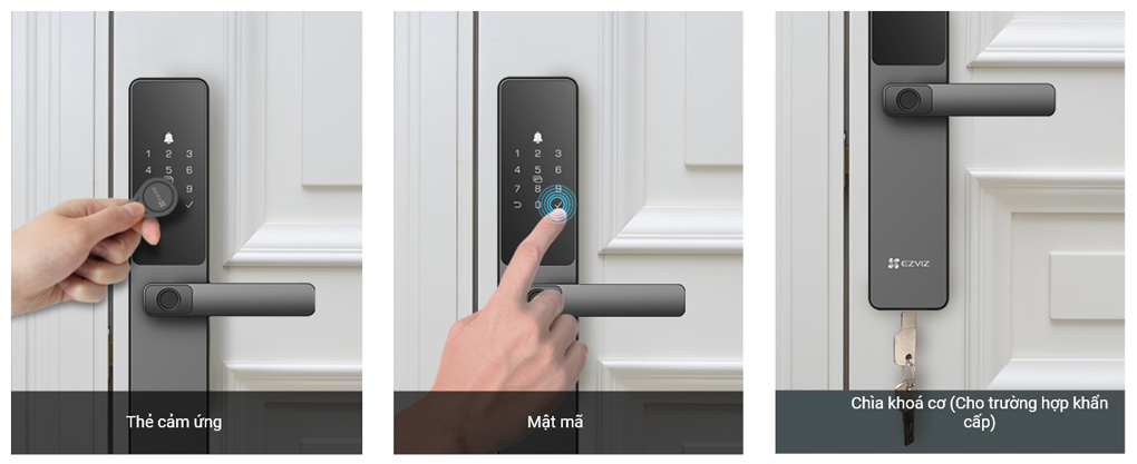 Khóa vân tay cửa gỗ EZVIZ DL05