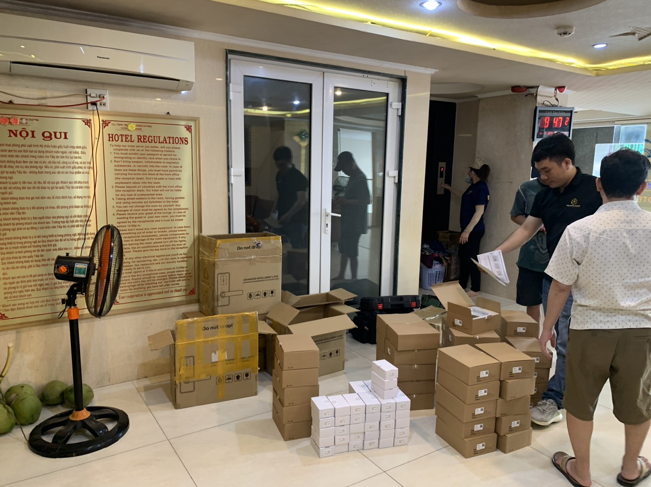 Bàn Giao Hệ Thống Khóa Khách Sạn Cao Cấp Tại Cần Thơ 
