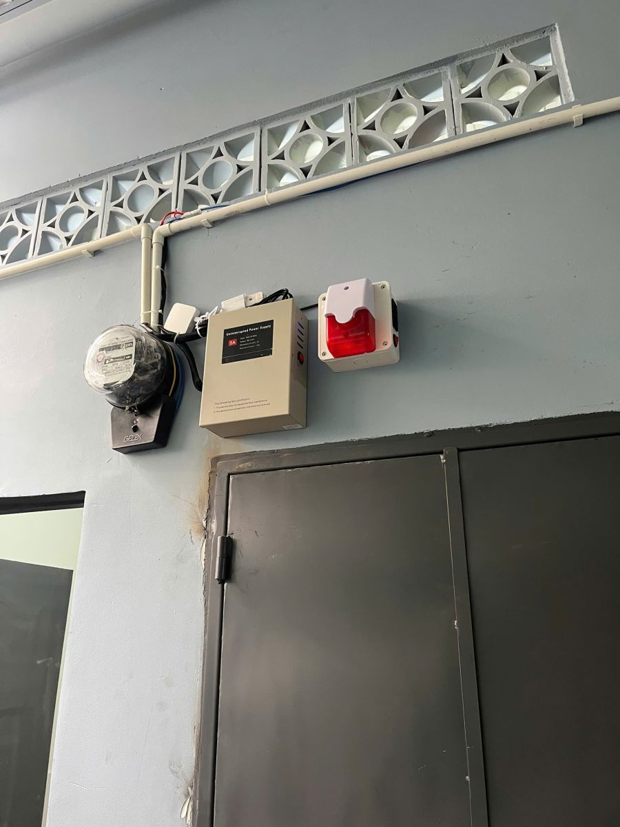 Lắp đặt báp động quên đóng cửa cho nhà trọ tại Quận Tân Bình
