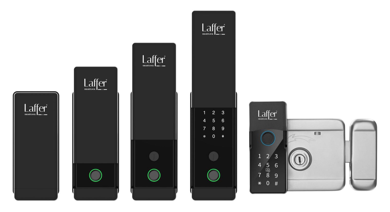 Khóa cổng vân tay cao cấp Laffer A18 Pro