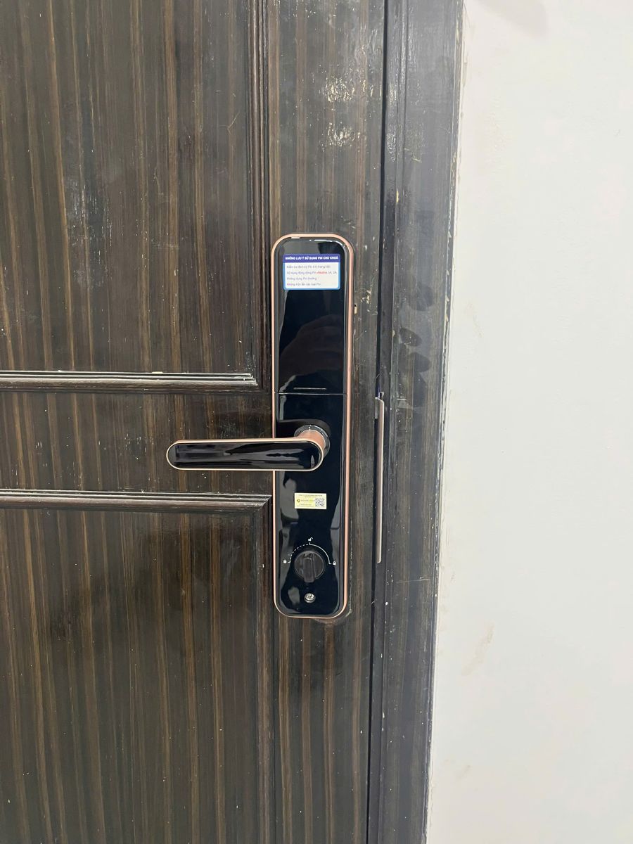 Khóa vân tay cao cấp cho căn hộ chung cư Sicher S38B